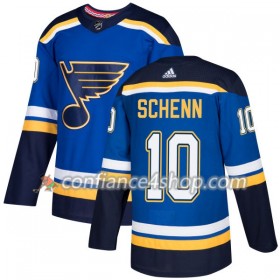 Adidas Maillot de Hockey St. Louis Blues Brayden Schenn 10 2017-2018 Blau Authentic - Homme